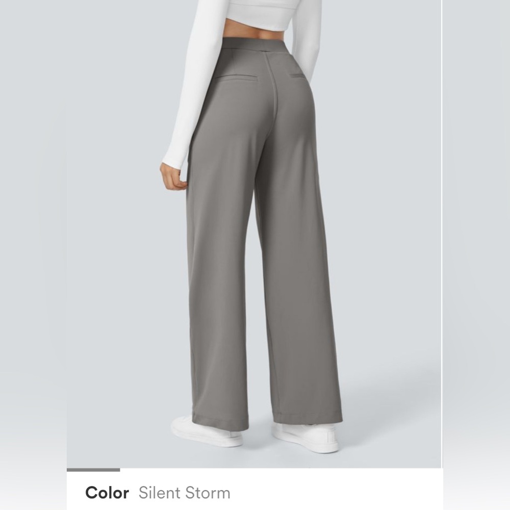 HALARA Women's Straight Leg Pants in Gray
